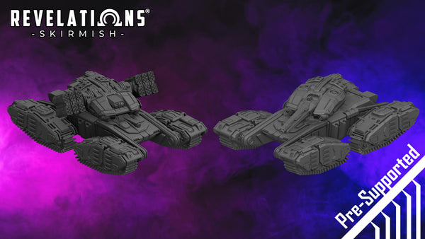 Revelations: Skirmish | Corre Republic Archer and Archer FB - .stl Files (Pre-Supported)