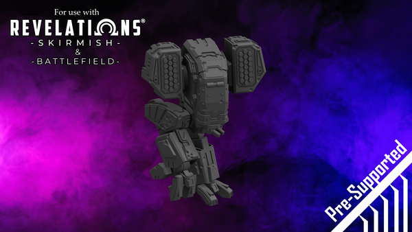 Revelations: Skirmish - Pirate Battle-Damaged Sparrow - .stl files (pre-supports included)