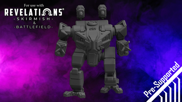 Revelations: Skirmish - Pirate Buccaneer - .stl files (pre-supports included)