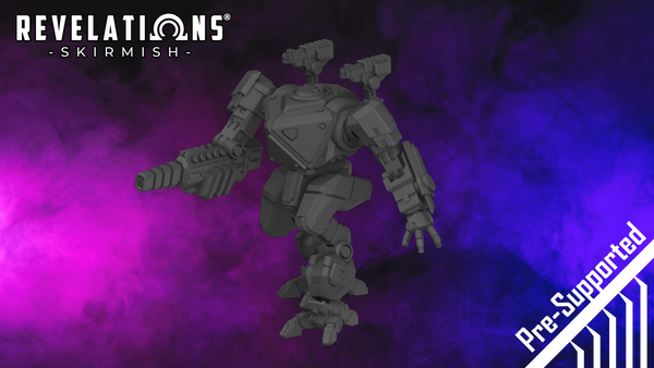 Revelations: Skirmish - Corre Republic Sierra E2 - .stl files (pre-supports included)