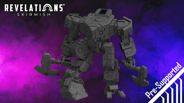Revelations: Skirmish - Corre Republic Hunter 2H - .stl files (pre-supports included)