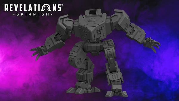 Revelations: Skirmish - Corre Republic Hunter (Savage Pose) - .stl files (pre-supports included)