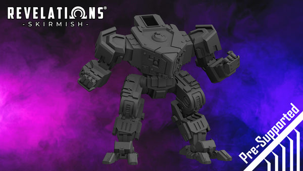Revelations: Skirmish - Corre Republic Hunter (Vigilant Pose) - .stl files (pre-supports included)
