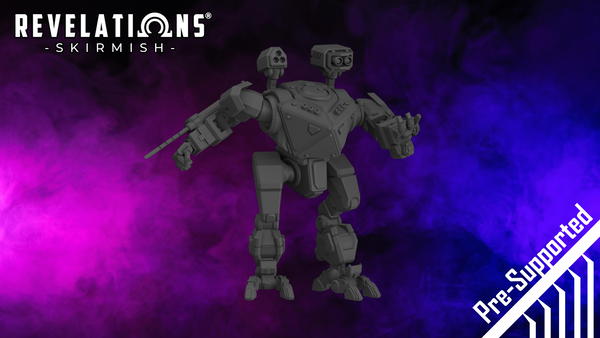 Revelations: Skirmish - Obso's Castaways "Len" - .stl Files (Pre-supports included)