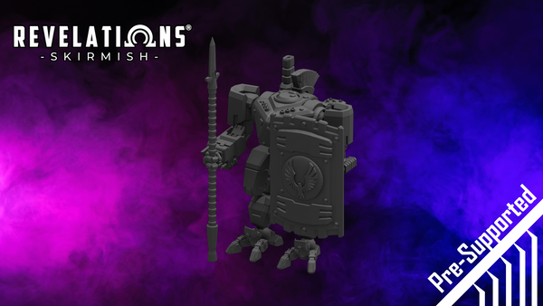 Revelations: Skirmish - Corre Republic Praetorian Sierra parade pose - .stl files (pre-supports included)