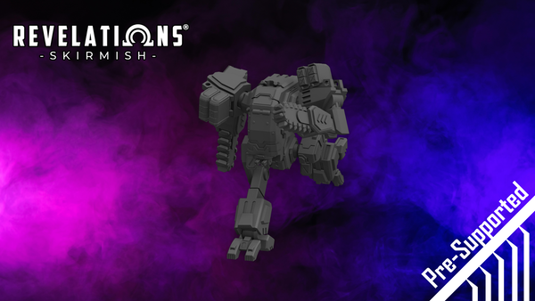 Revelations: Skirmish - Pirate Psycho Sparrow - .stl files (pre-supports included)