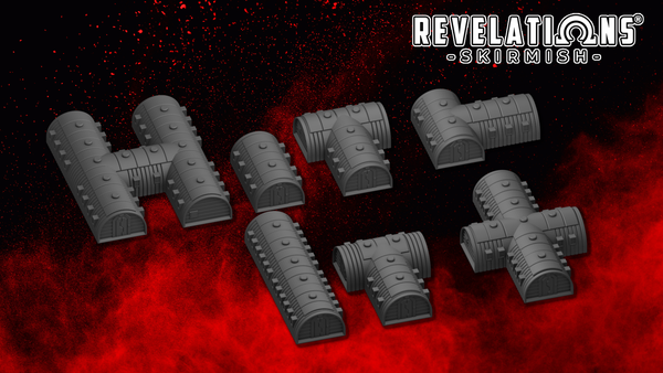 Revelations: Skirmish Terrain - Barracks - .stl files (No supports required)