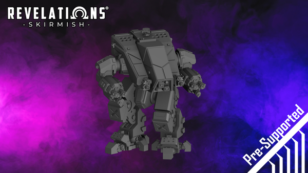 Revelations: Skirmish - Corre Republic Sentry Mk II R6 - .stl files (pre-supports included)