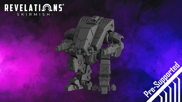 Revelations: Skirmish - Corre Republic Sentry Mk II SB2 - .stl files (pre-supports included)