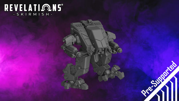 Revelations: Skirmish - Corre Republic Sentry Mk II - .stl files (pre-supports included)