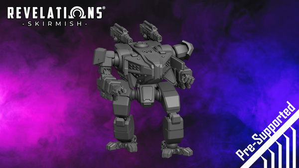 Revelations: Skirmish - Corre Republic Spade E - .stl files (pre-supports included)