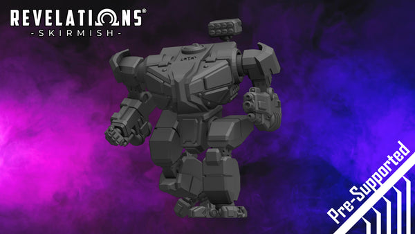 Revelations: Skirmish - Corre Republic Spade - .stl files (pre-supports included)