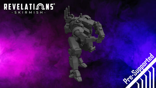 Revelations: Skirmish - Faust Union Anya CMDO - .stl Files (Pre-supports included)