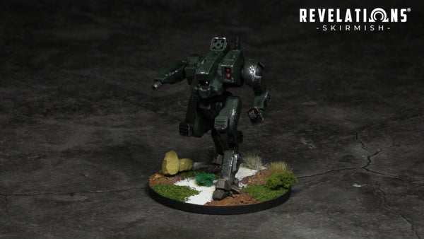Faust Union - Anya (Walking) WarMech | Revelations: Skirmish Miniatures Game