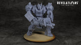 Faust Union - Juggernaut (Gunner) WarMech | Revelations: Skirmish Miniatures Game